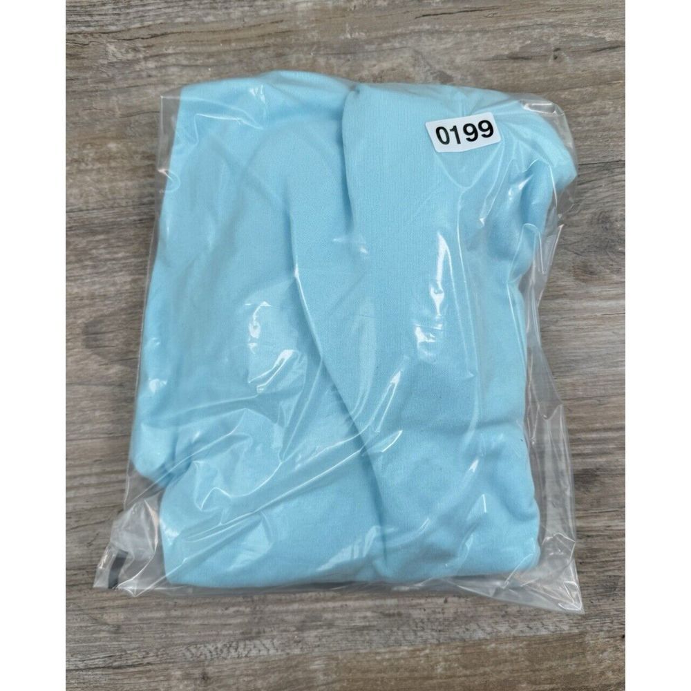 PINK Victoria's Secret Women's Teal Quarter Zip Sweater Size Large‎ - Picture 7 of 7